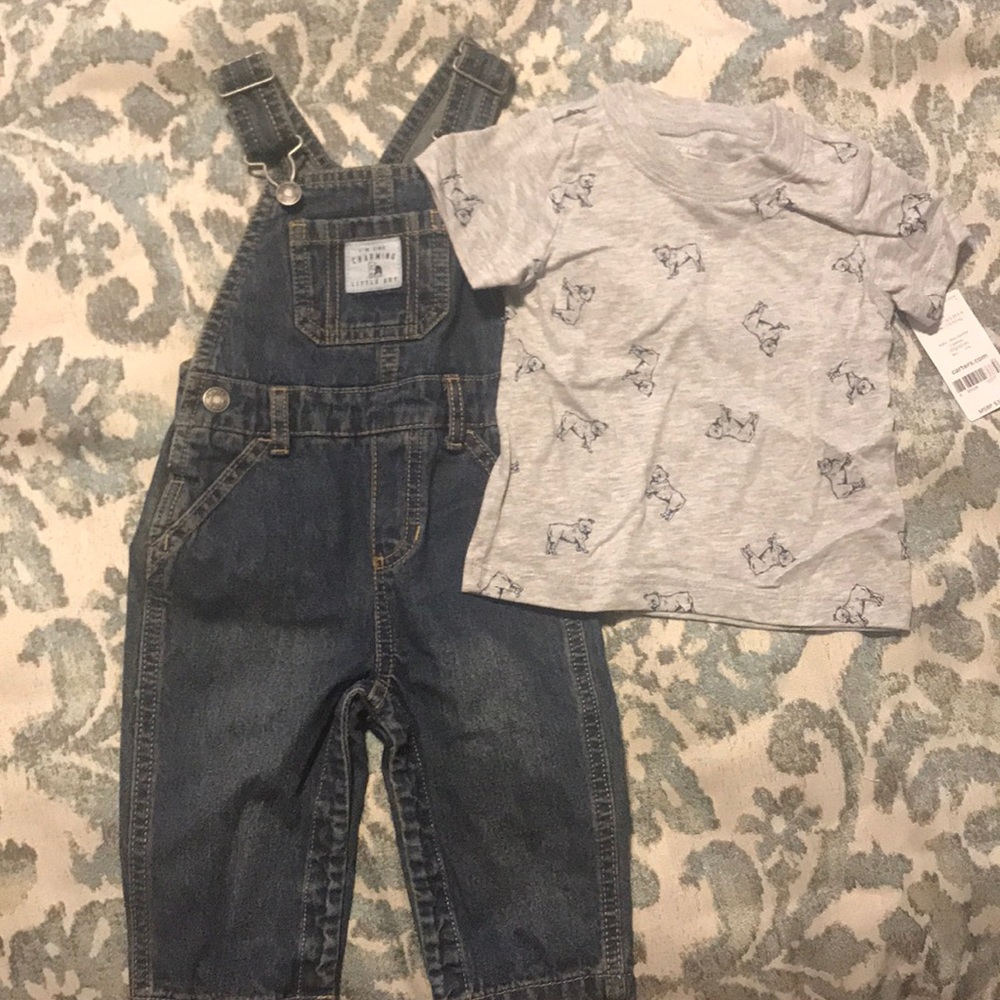 Carters overall set